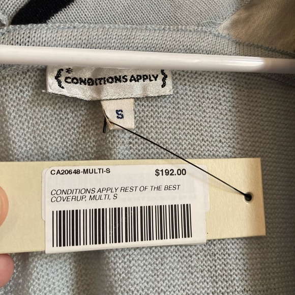 Women’s Patterned Kimono High Low Small NWT - Picture 3 of 5